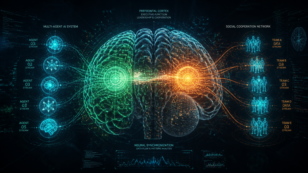 Beynin Liderlik ve Takım Dinamiğini Çözen Yapay Zeka: Prefrontal Kortekste Sosyal Haritalama